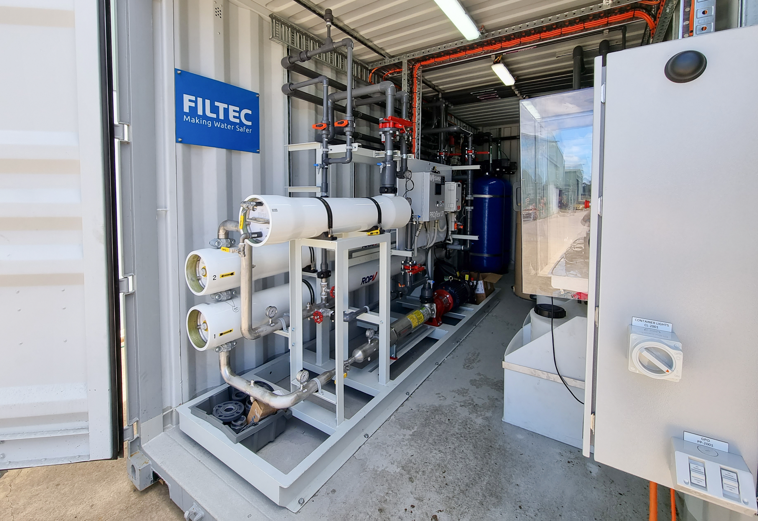 RO Water Treatment Plant for Queensland Island Community