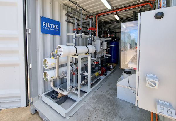 RO Water Treatment Plant for Queensland Island Community