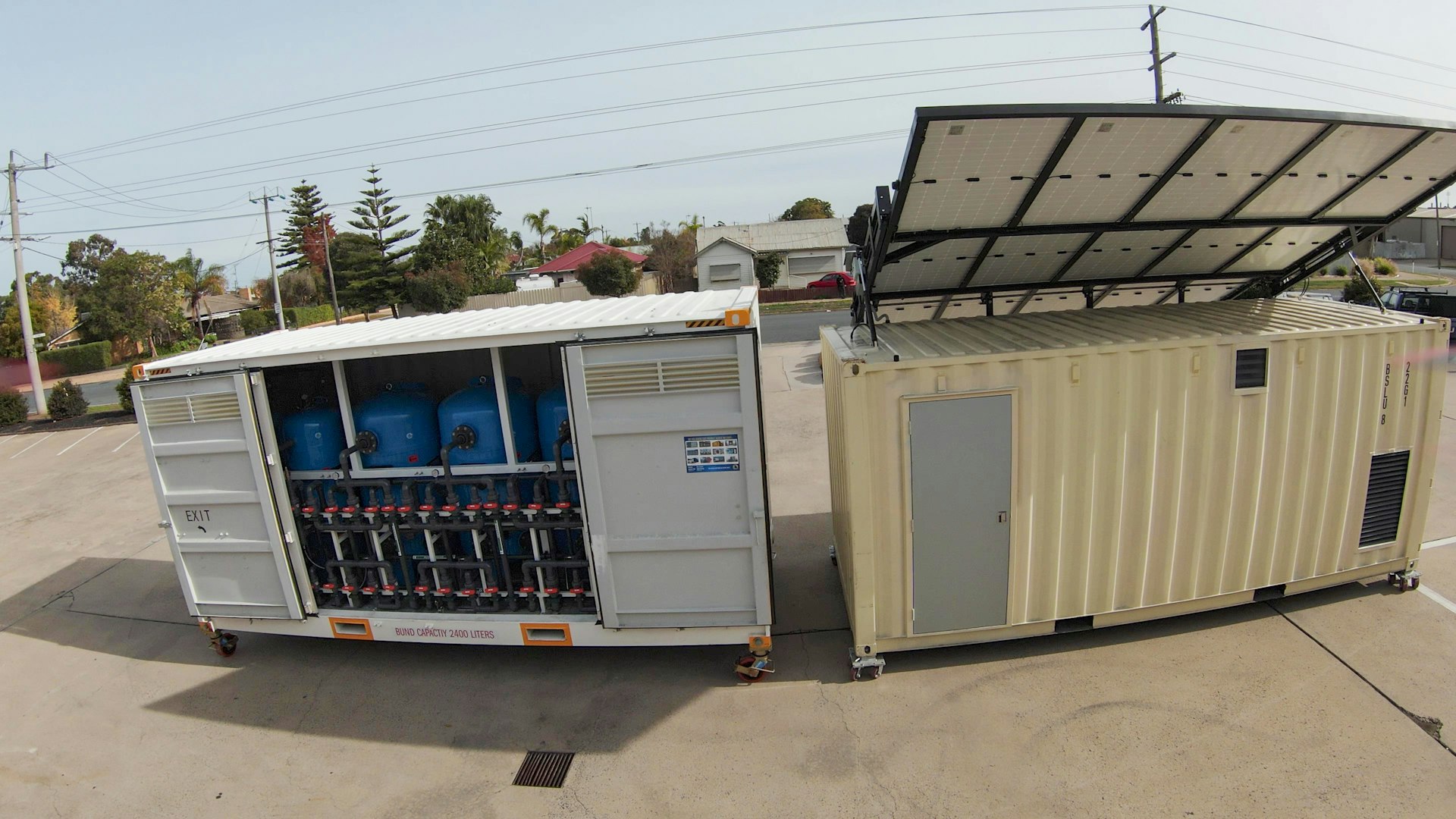PFAS Removal Plants Mobile Solar Powered Australia