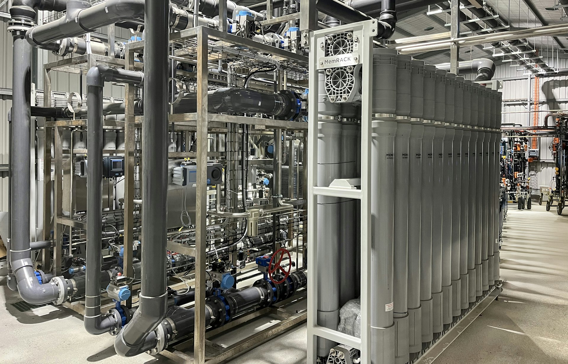High Purity Water Purification - Membrane Filtration Plant