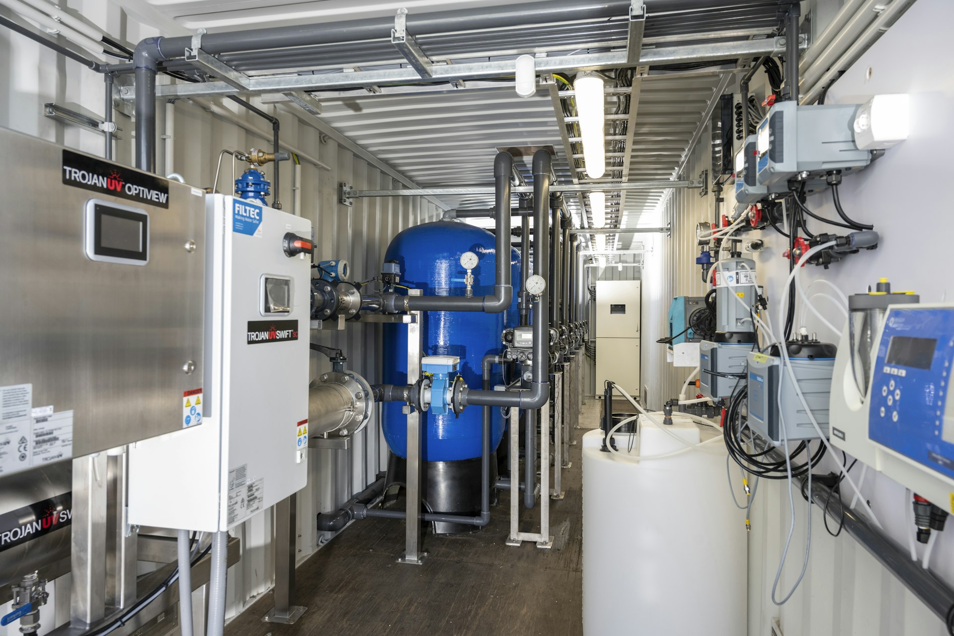 Filtration Containerised Water Treatment Plant