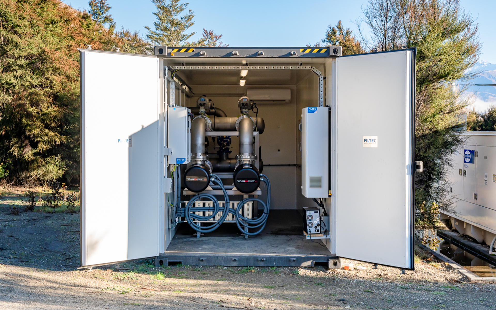 UV Containerised Water Treatment Plant