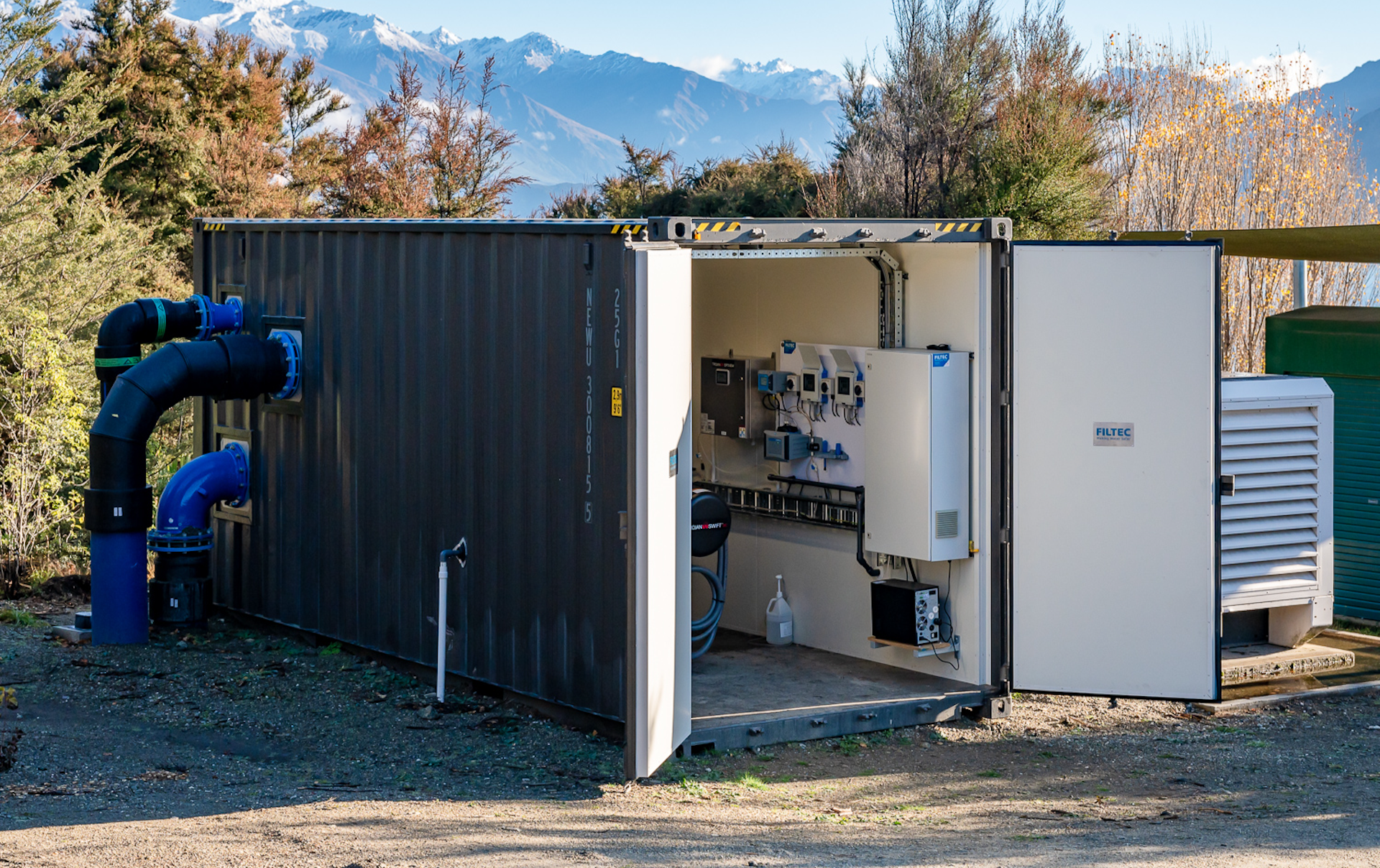 UV Containerised Water Treatment Plant