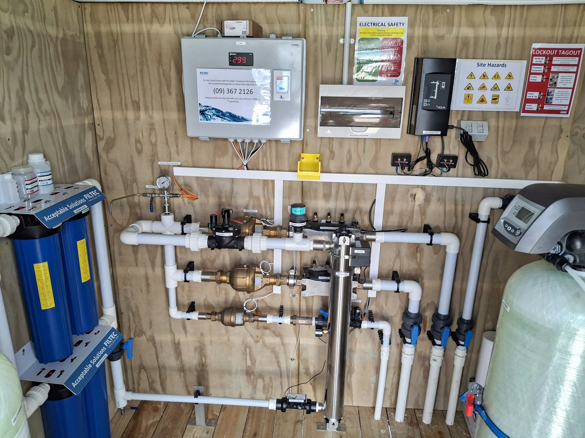 Dual-Source Bore Treatment and Roof Water Treatment