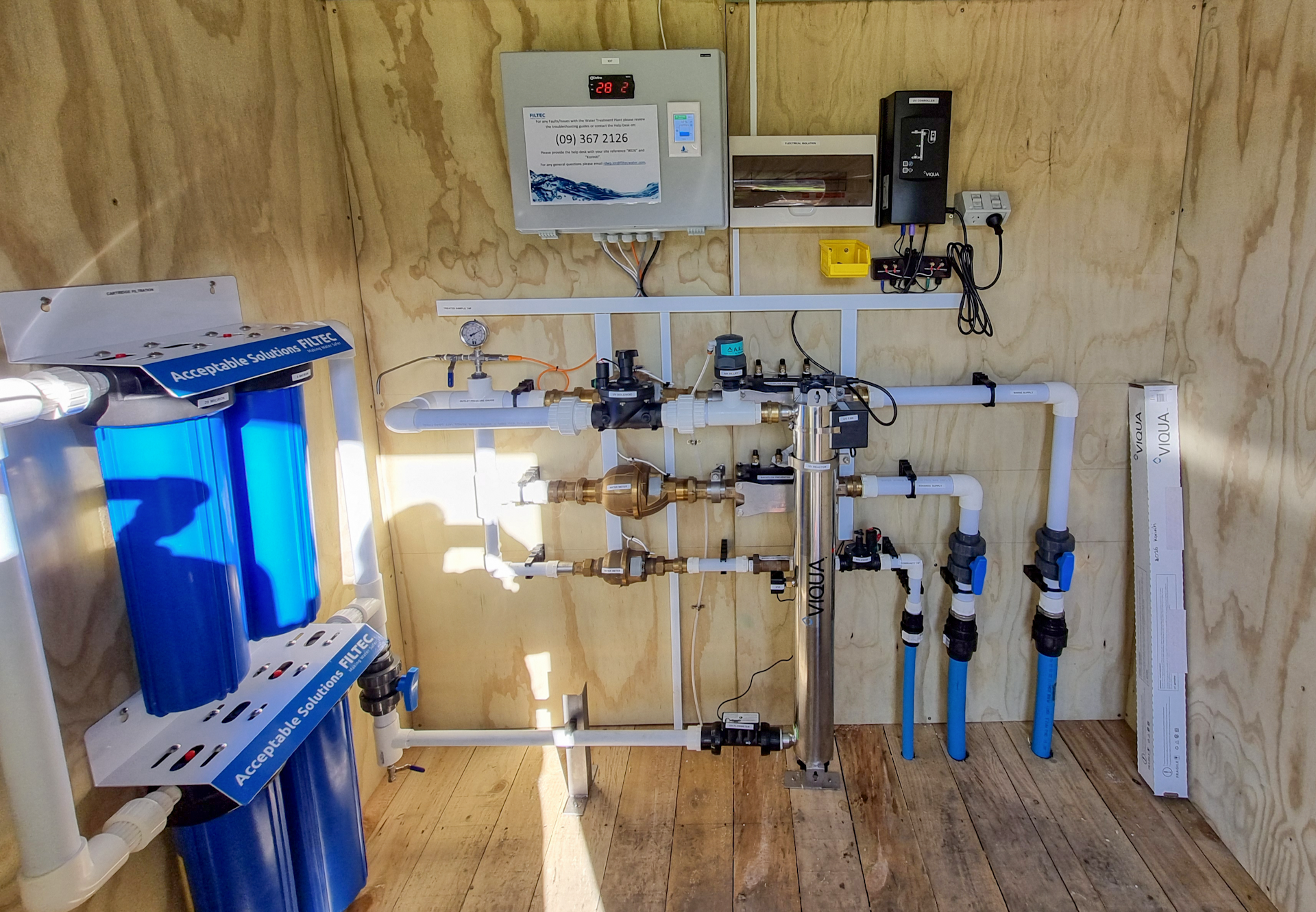 Modular Rainwater Treatment System for a Pre-School