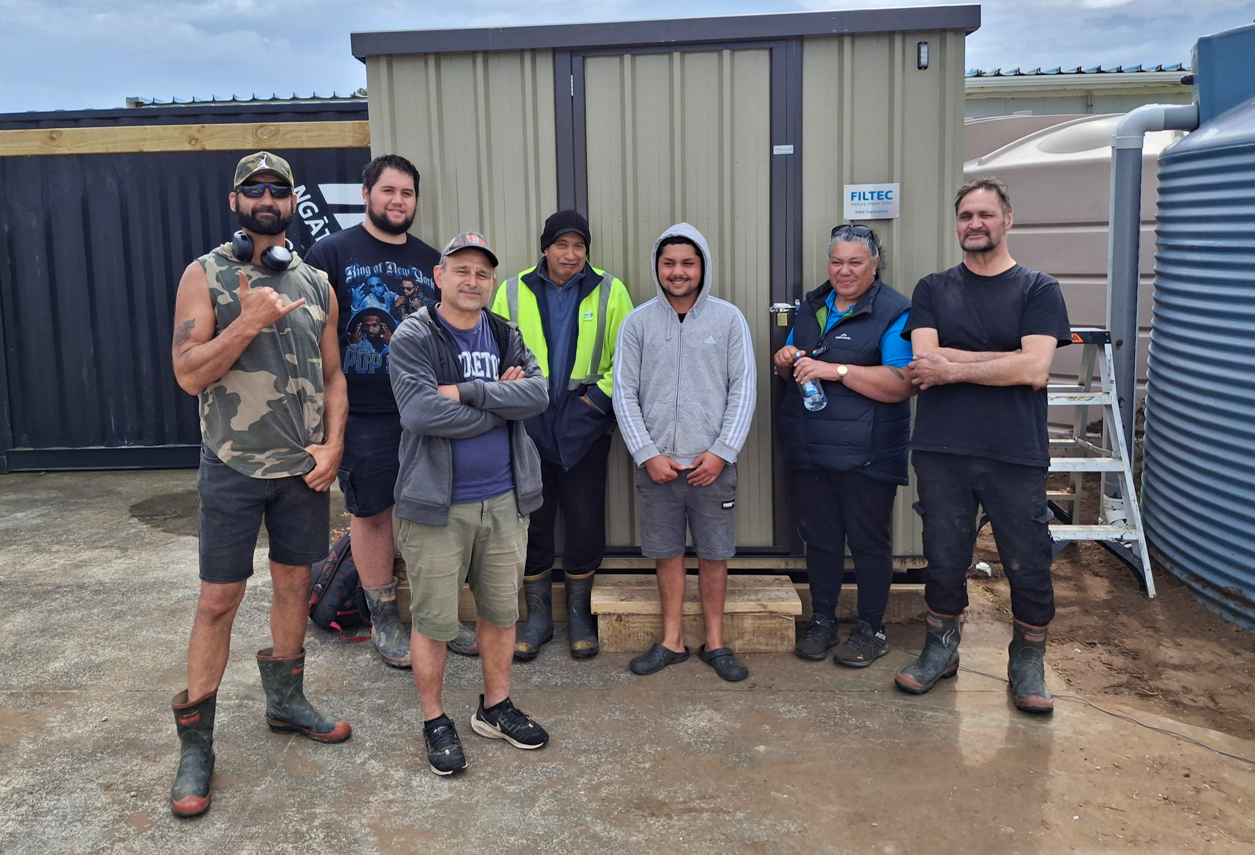 Dual-Source Bore Treatment and Roof Water Treatment