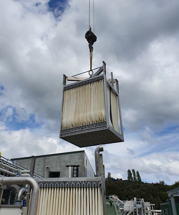 Wastewater system using membrane bioreactor technology at Kinloch Wastewater Treatment Plant Wastewater system using membrane bioreactor technology at Kinloch Wastewater Treatment Plant