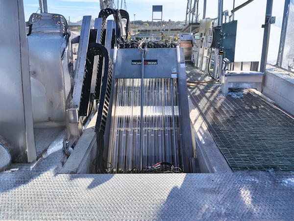 Wastewater treatment system using UV disinfection at Pukekohe Wastewater Treatment Plant Wastewater treatment system using UV disinfection at Pukekohe Wastewater Treatment Plant
