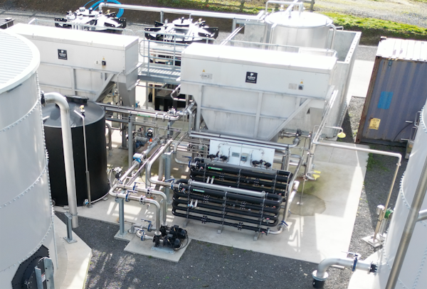 Industrial wastewater treatment system supporting effluent management at dairy processing facility Industrial wastewater treatment system supporting effluent management at dairy processing facility