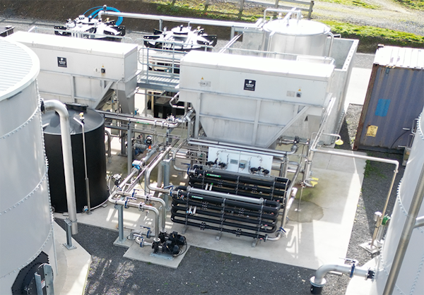 DAF System at a Dairy Wastewater site to manage high effluent volumes DAF System at a Dairy Wastewater site to manage high effluent volumes