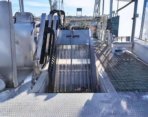 Tertiary wastewater treatment system using UV disinfection at Pukekohe wastewater treatment plant Tertiary wastewater treatment system using UV disinfection at Pukekohe wastewater treatment plant
