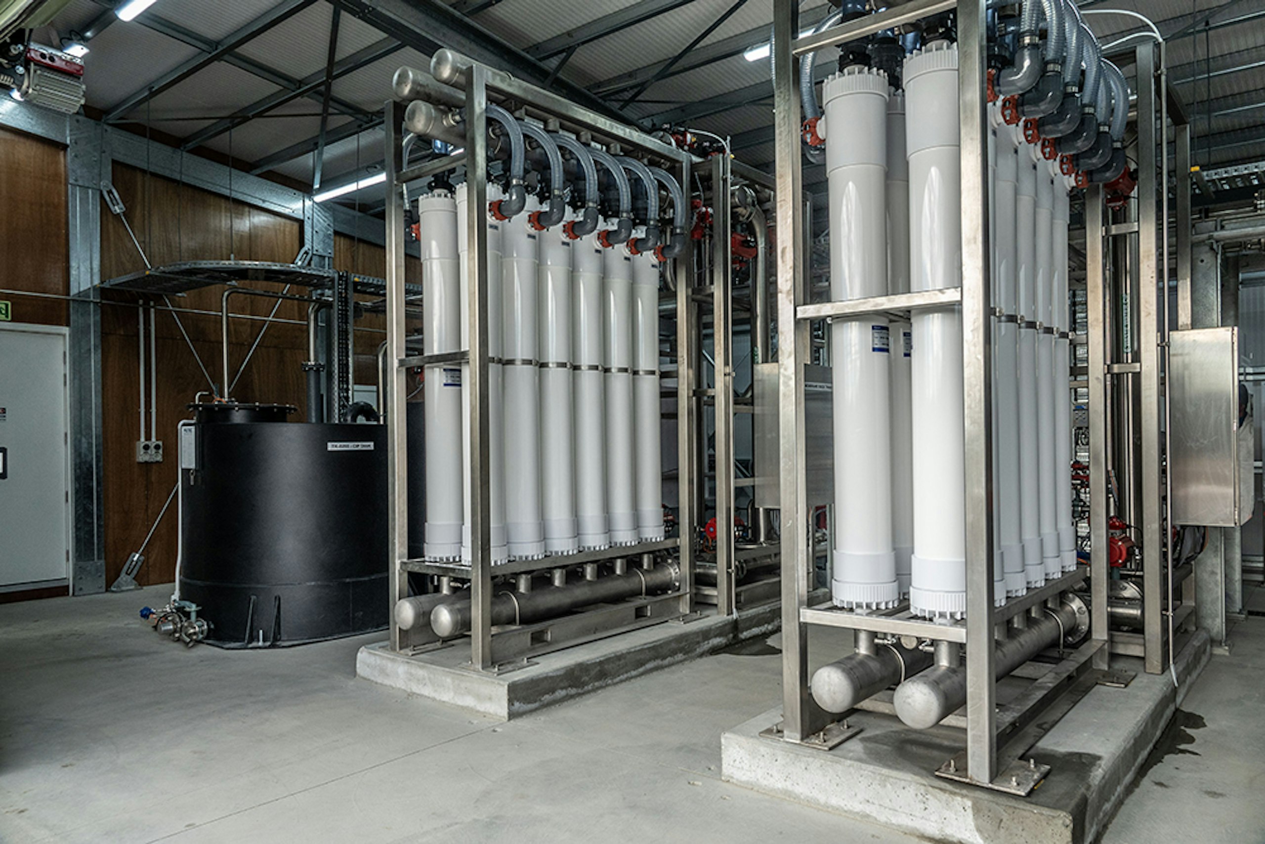 Toray ultrafiltration membrane technology installed at the Fairlie water treatment plant, providing 4-log protozoa removal under DWSNZ standards.