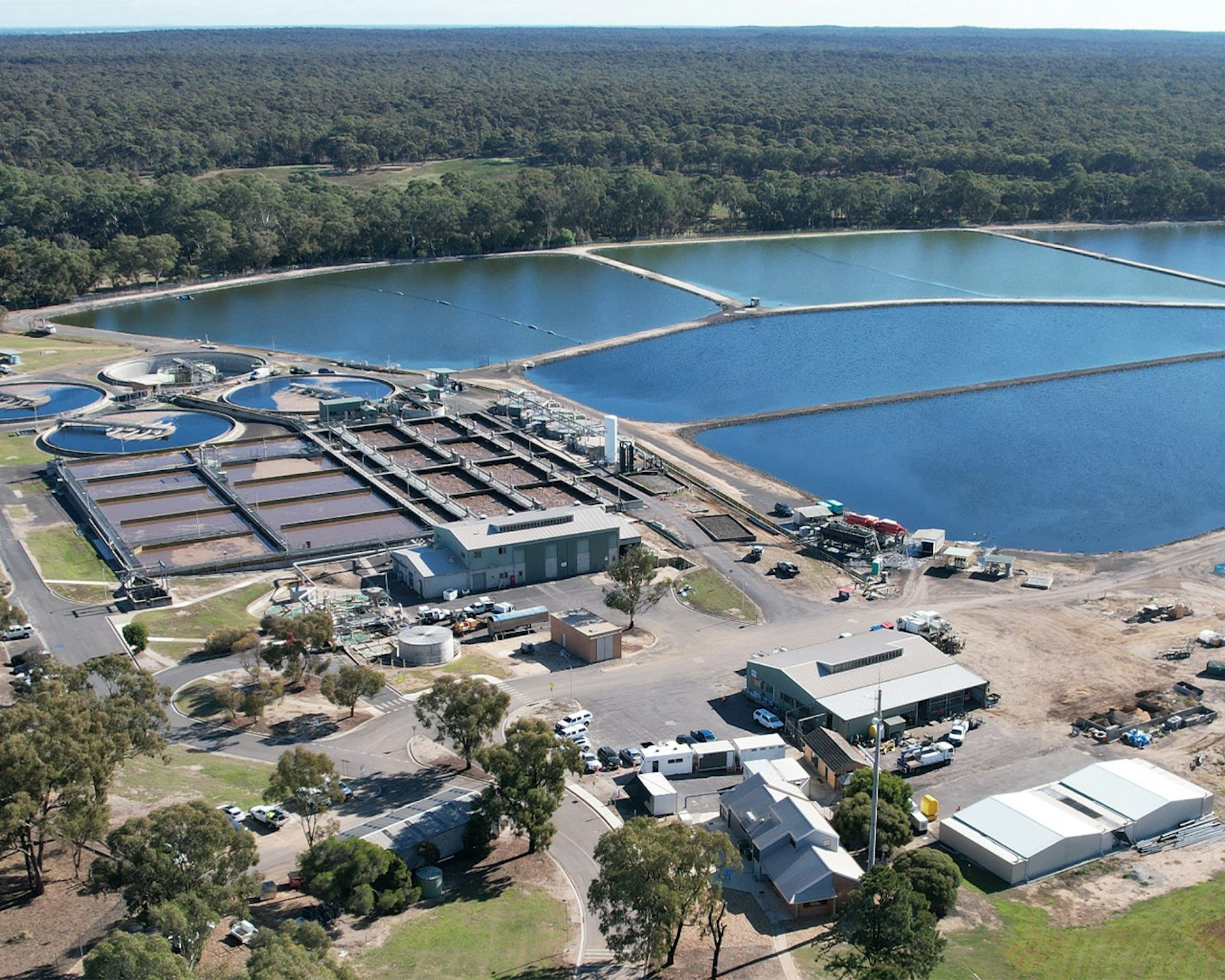 Bendigo Recycled Water Factory In Victoria
