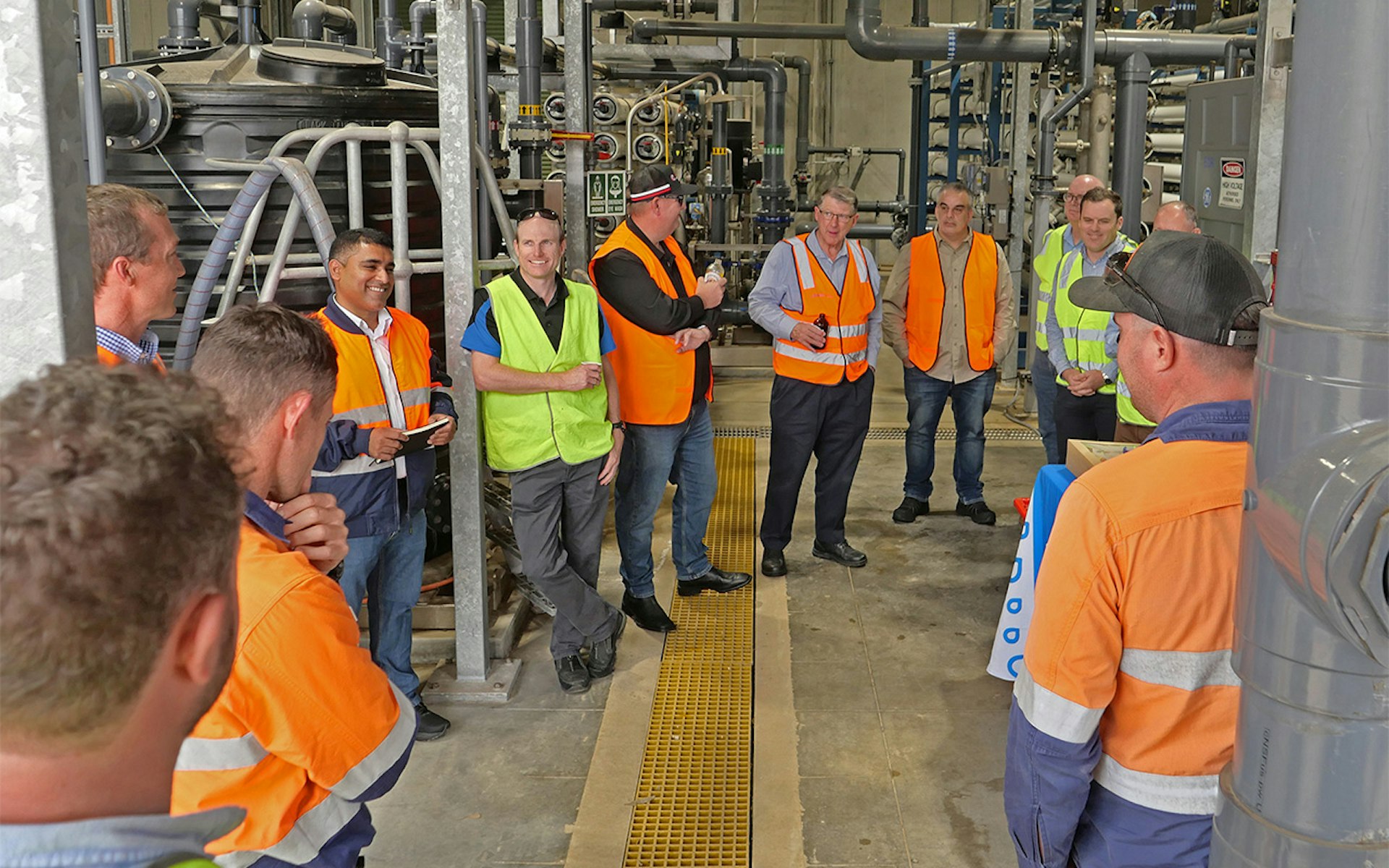 FILTEC and Coliban Water project team at Bendigo Class A recycled water plant opening event