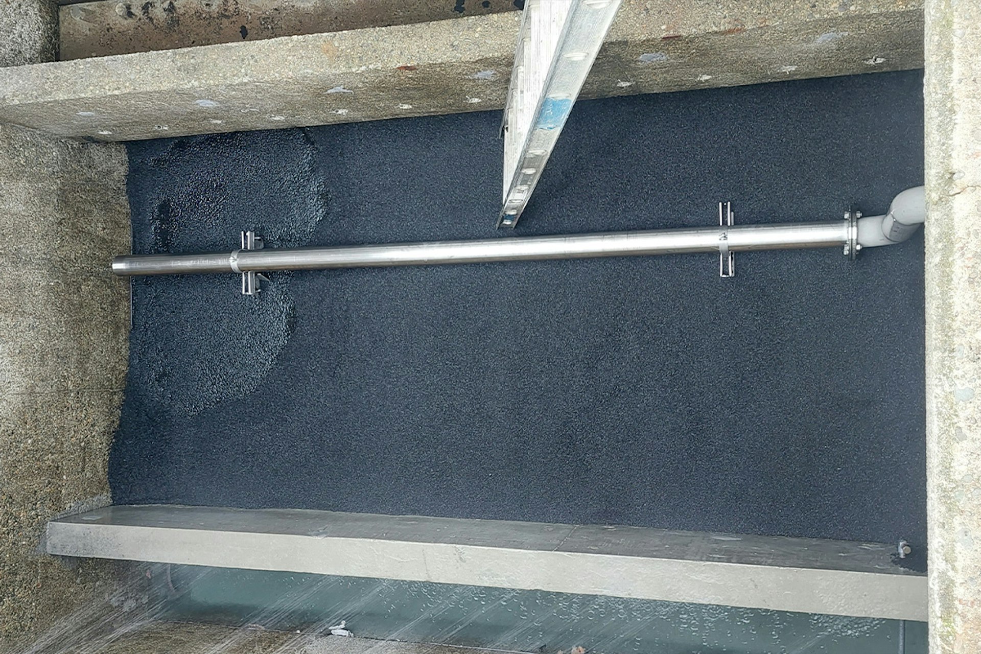 Granular activated carbon filtration media within an upgraded drinking water filter