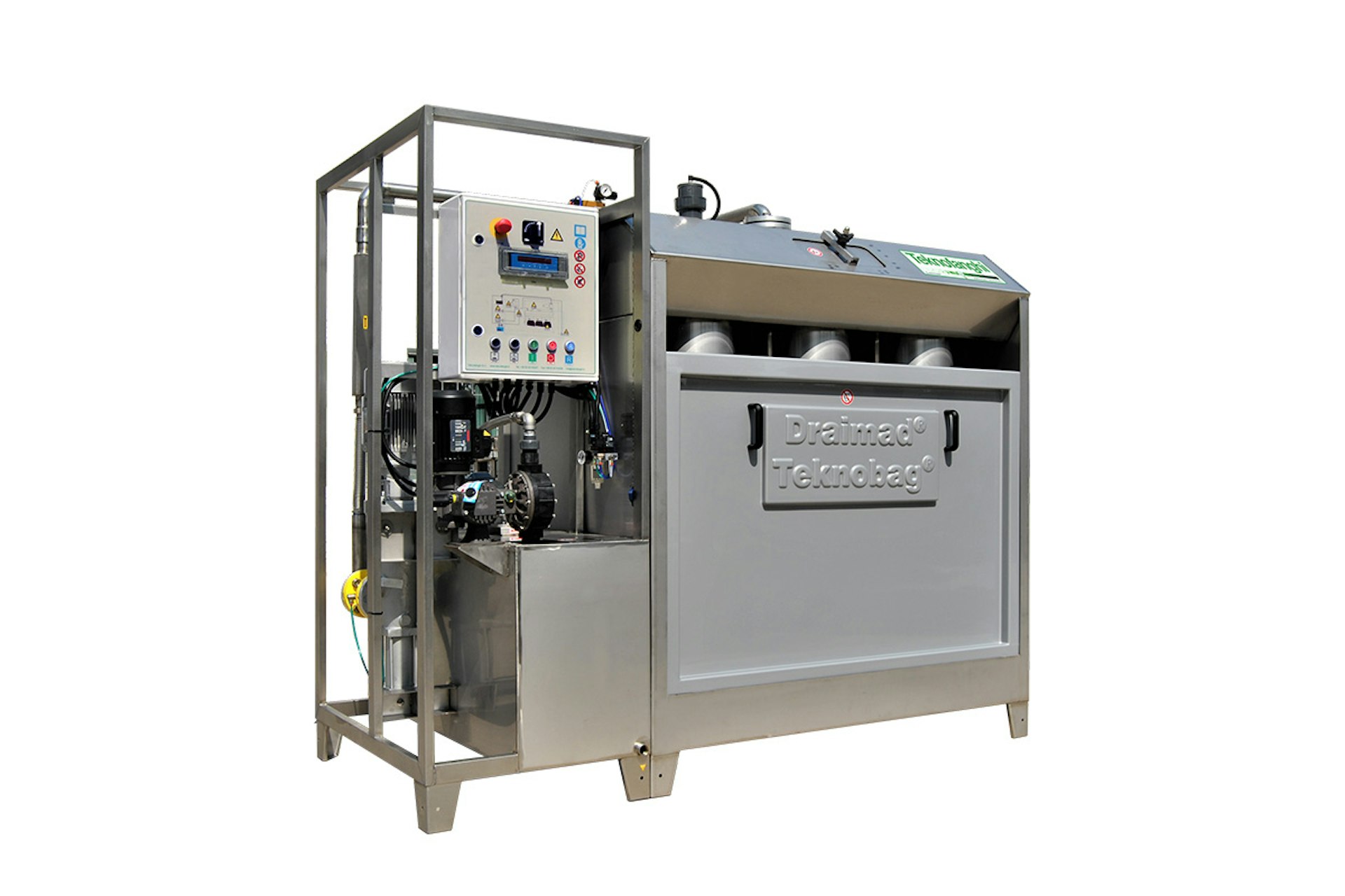 Teknofanghi Teknobag bag sludge dewatering system Teknofanghi Teknobag bag sludge dewatering system
