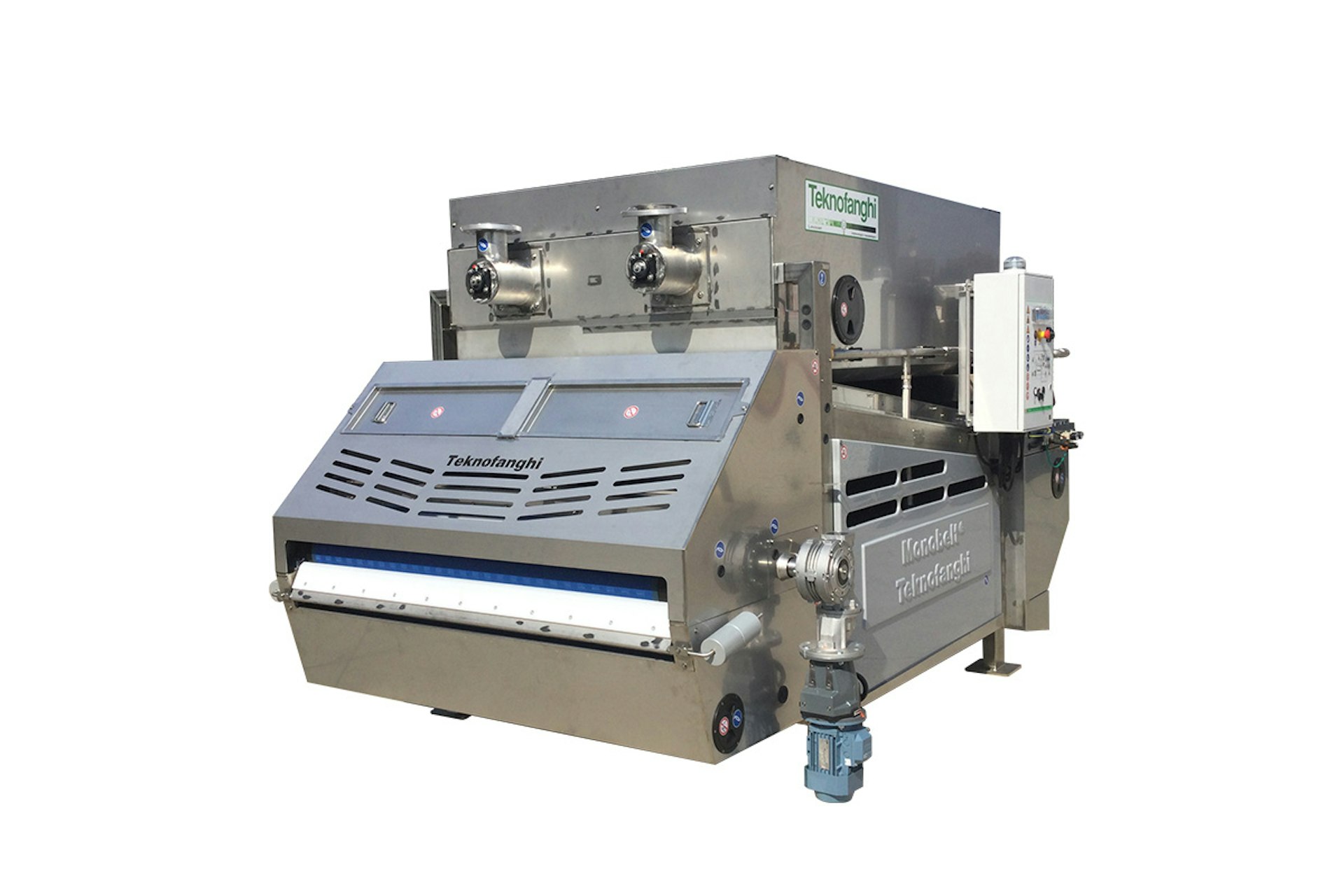Teknofanghi Monobelt belt press sludge dewatering system Teknofanghi Monobelt belt press sludge dewatering system