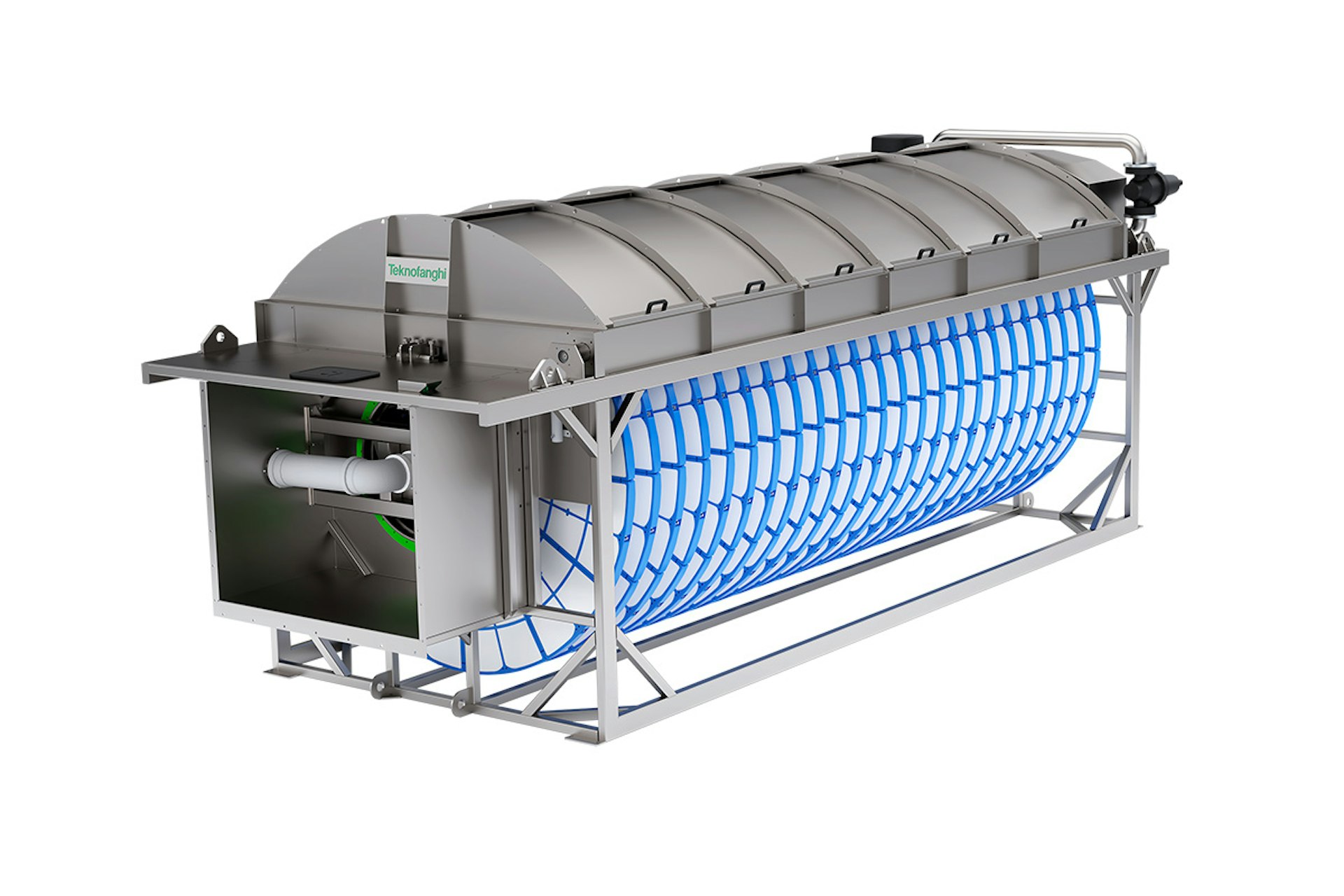 Teknofanghi Teknodisk tertiary wastewater filtration system Teknofanghi Teknodisk tertiary wastewater filtration system