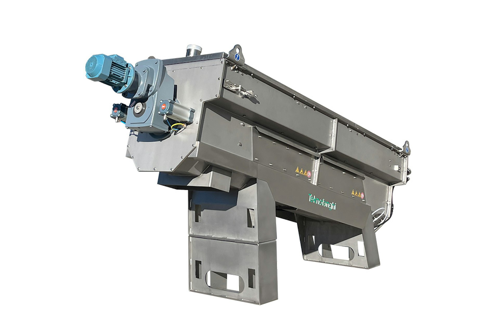 Teknofanghi Scrupress screw press sludge dewatering system Teknofanghi Scrupress screw press sludge dewatering system