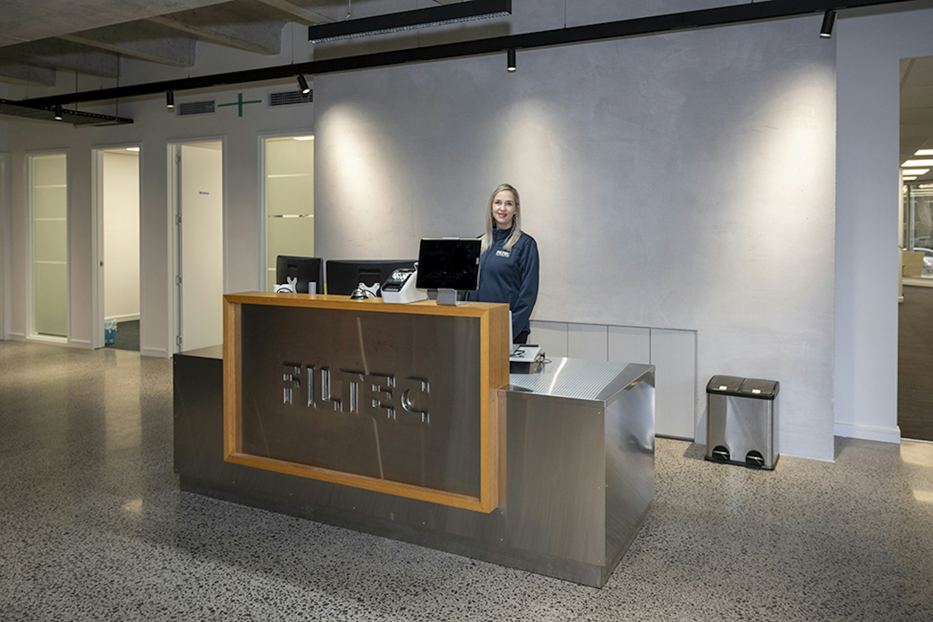 Reception area at FILTEC House in Auckland Reception area at FILTEC House in Auckland
