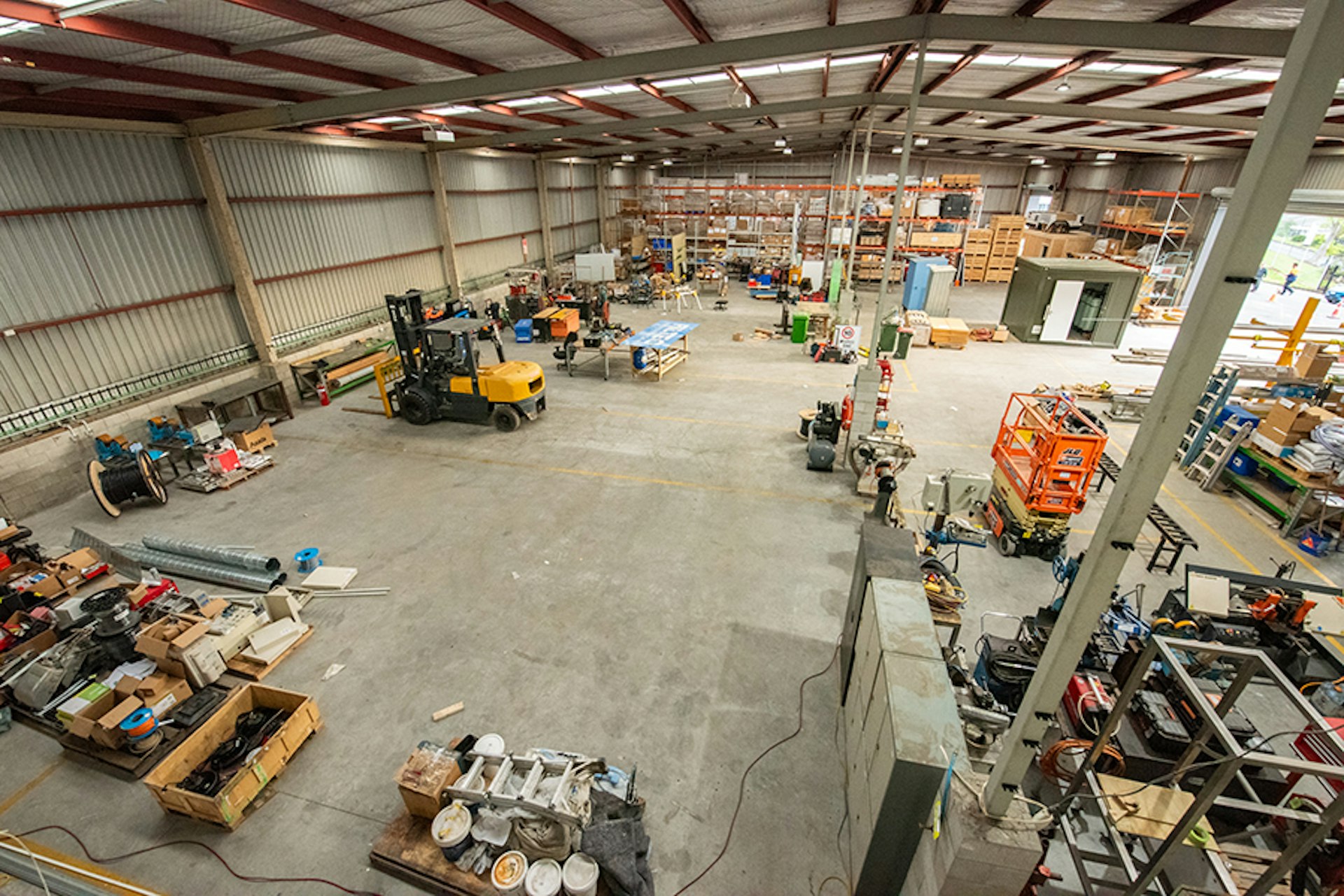 Interior view of FILTEC’s Auckland fabrication and warehouse facility Interior view of FILTEC’s Auckland fabrication and warehouse facility
