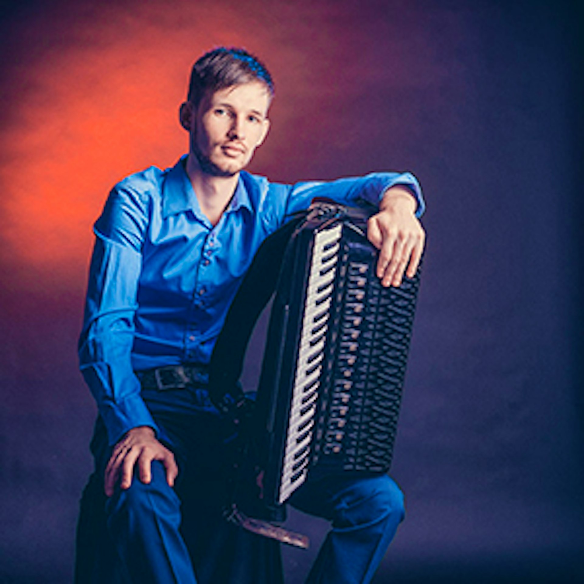 Nicolae Știuca, accordeon