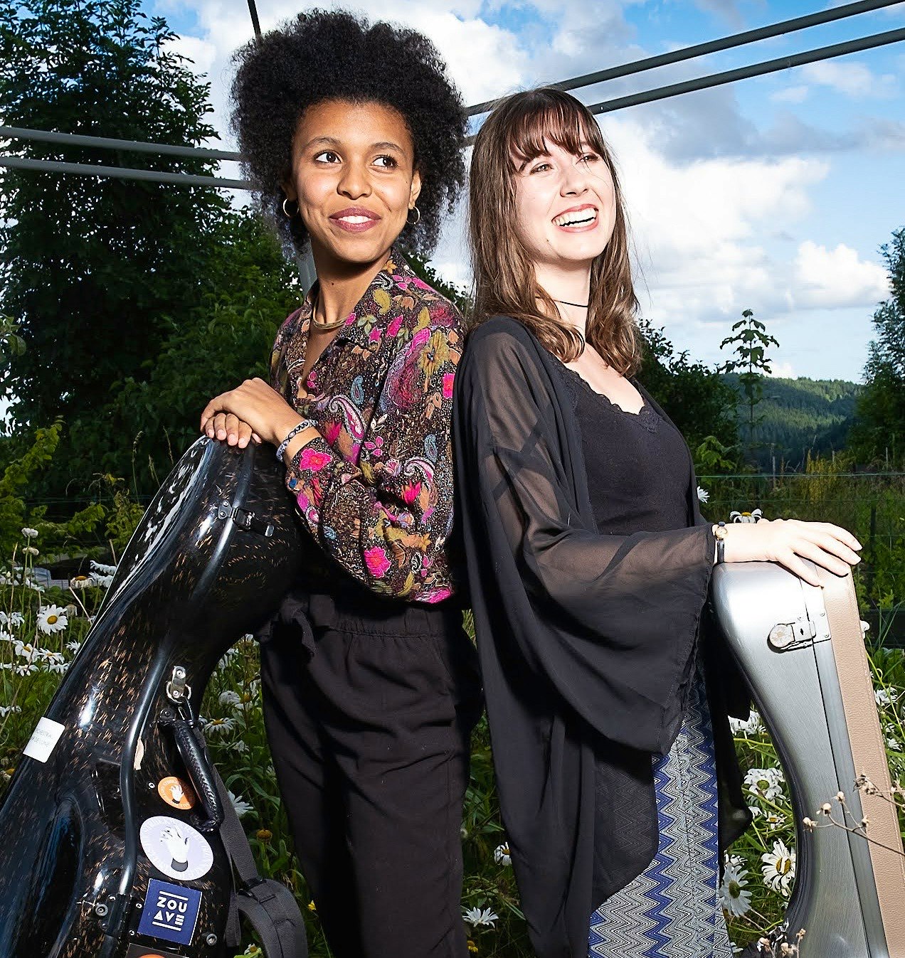 Duo Canopée met Laura Rouy en Pauline Ngolo