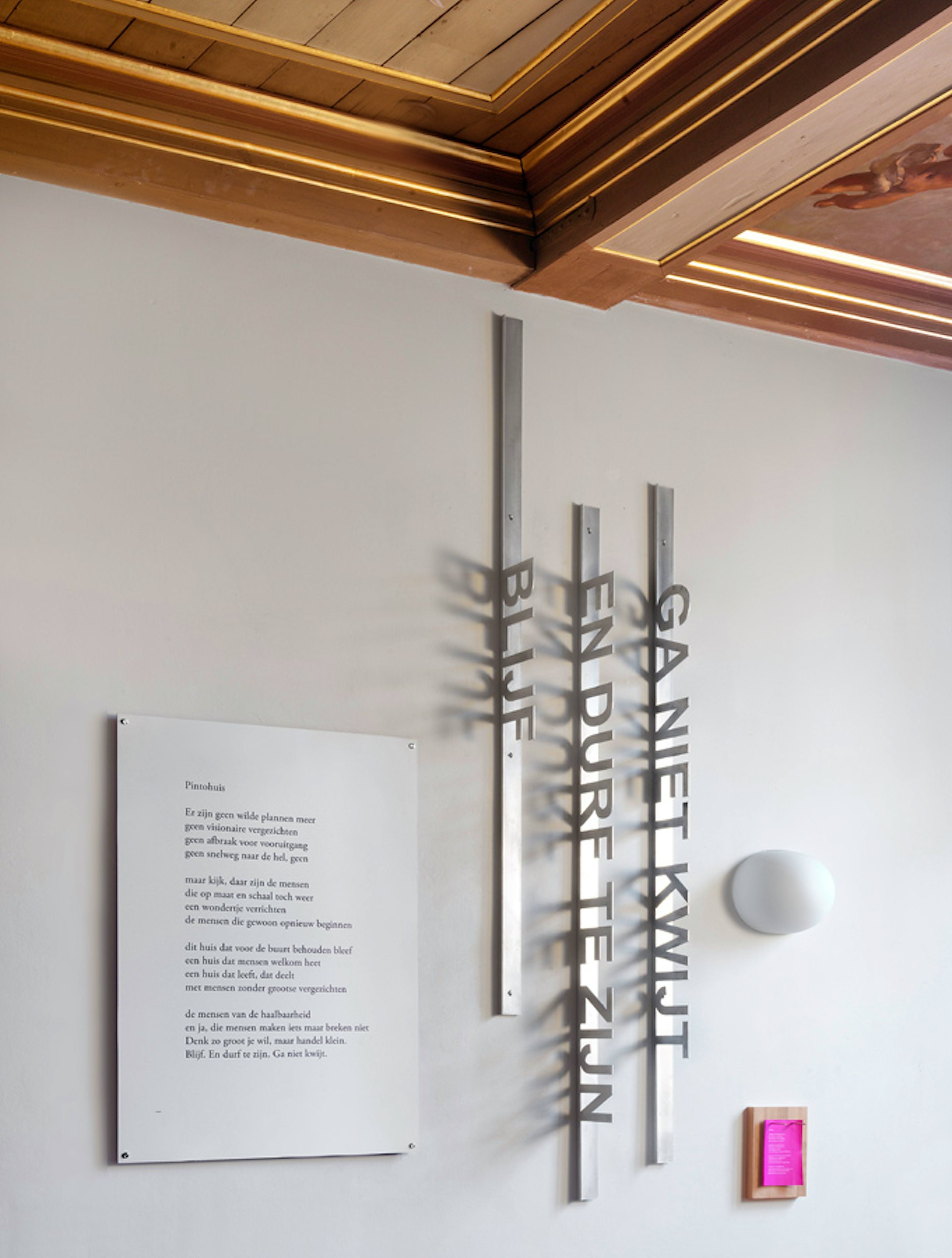 Kunstwerk 50 jaar Pintohuis