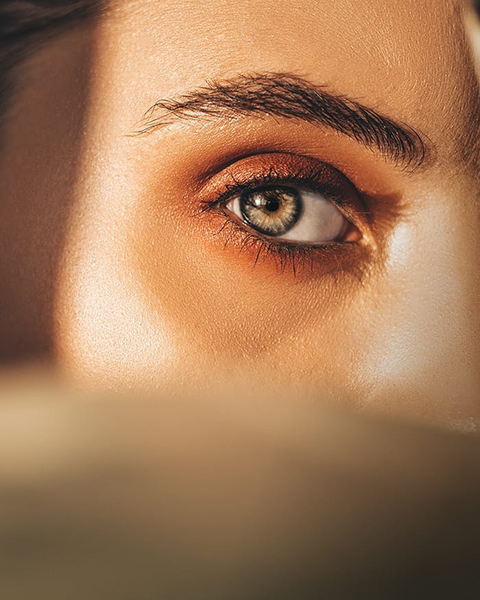 Photo of beautiful woman's face