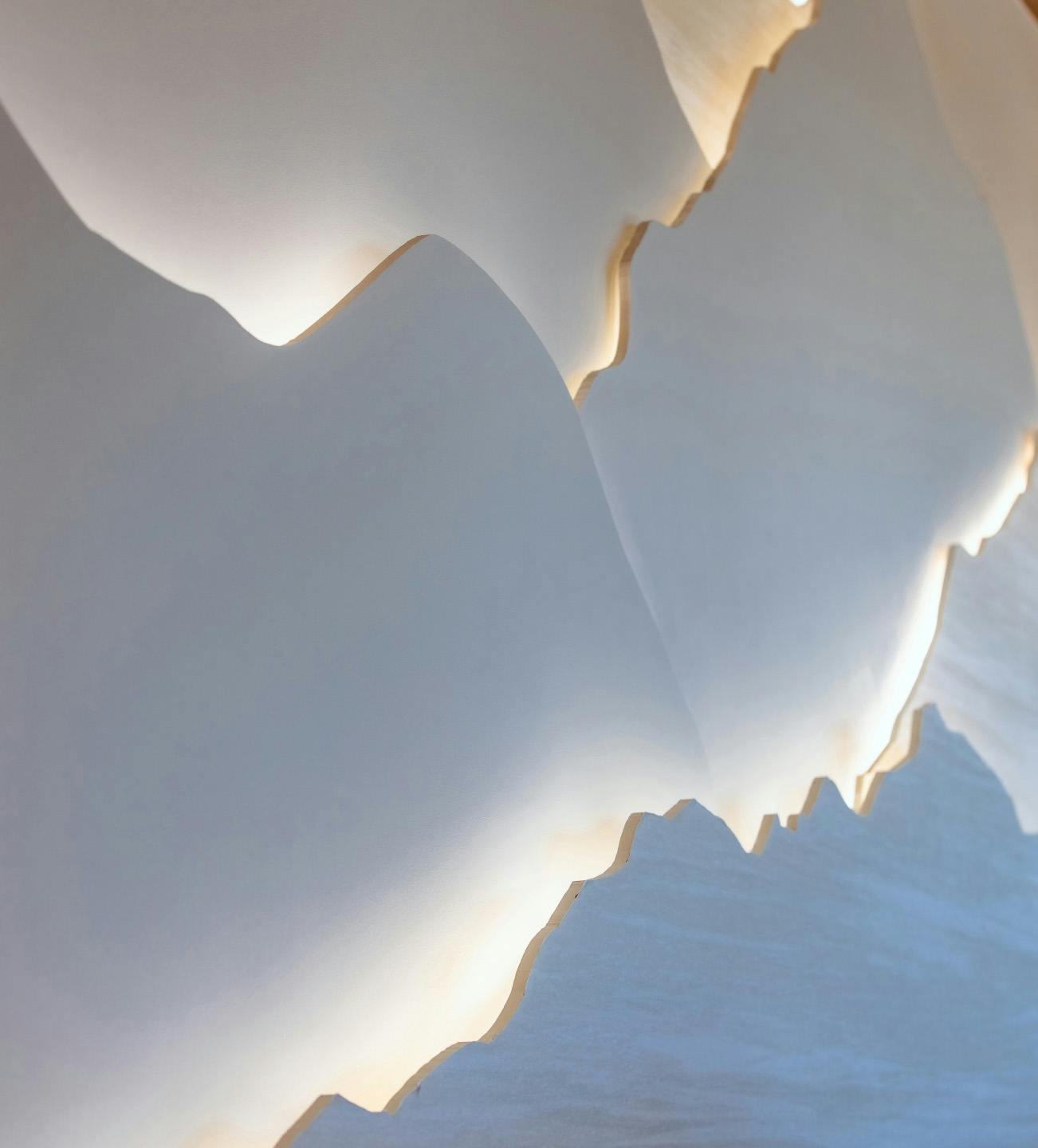 wall art with lights