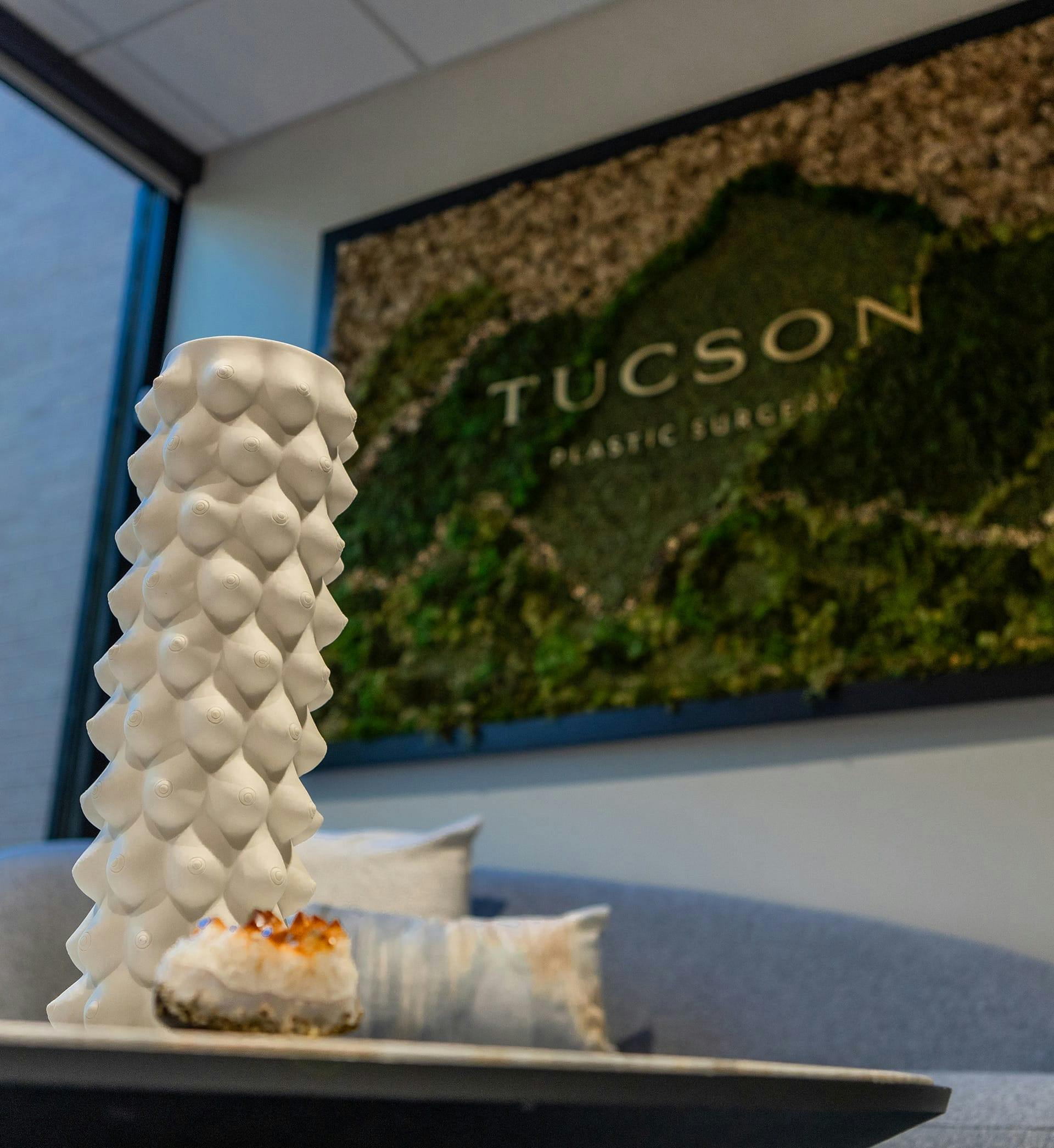 art on a coffee table