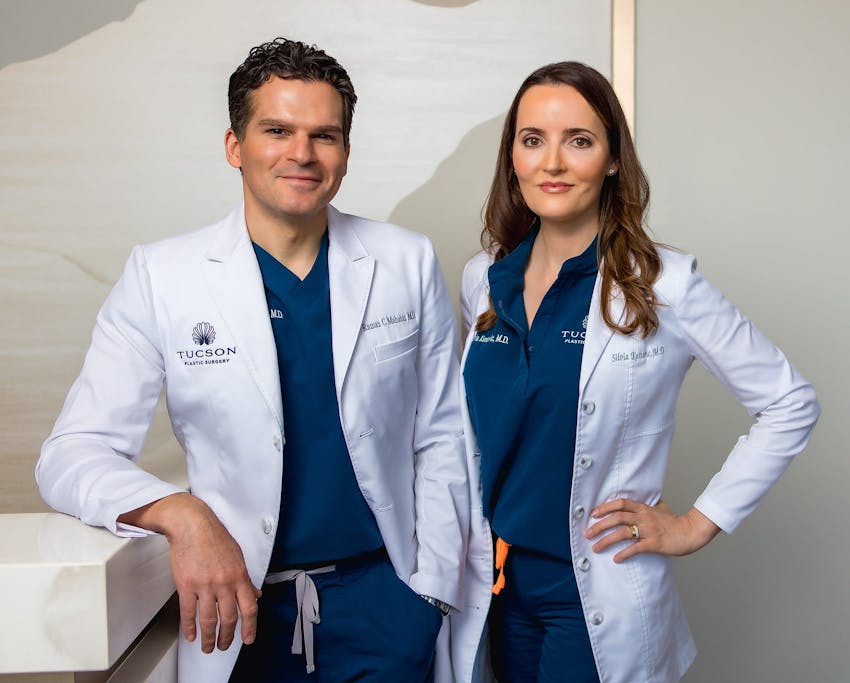 two doctors posing for the photo
