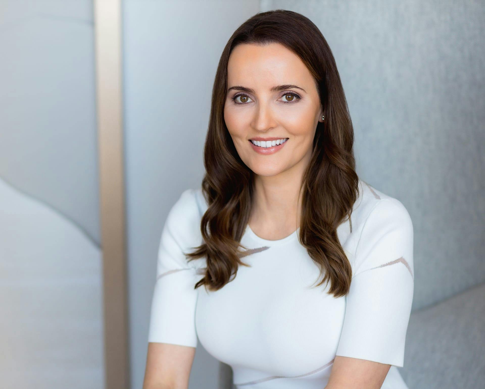 Dr. Kurtovic in her Tucson Plastic Surgery office