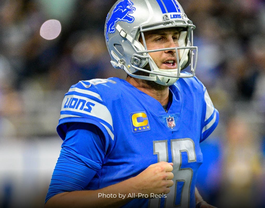 Jared Goff in football uniform