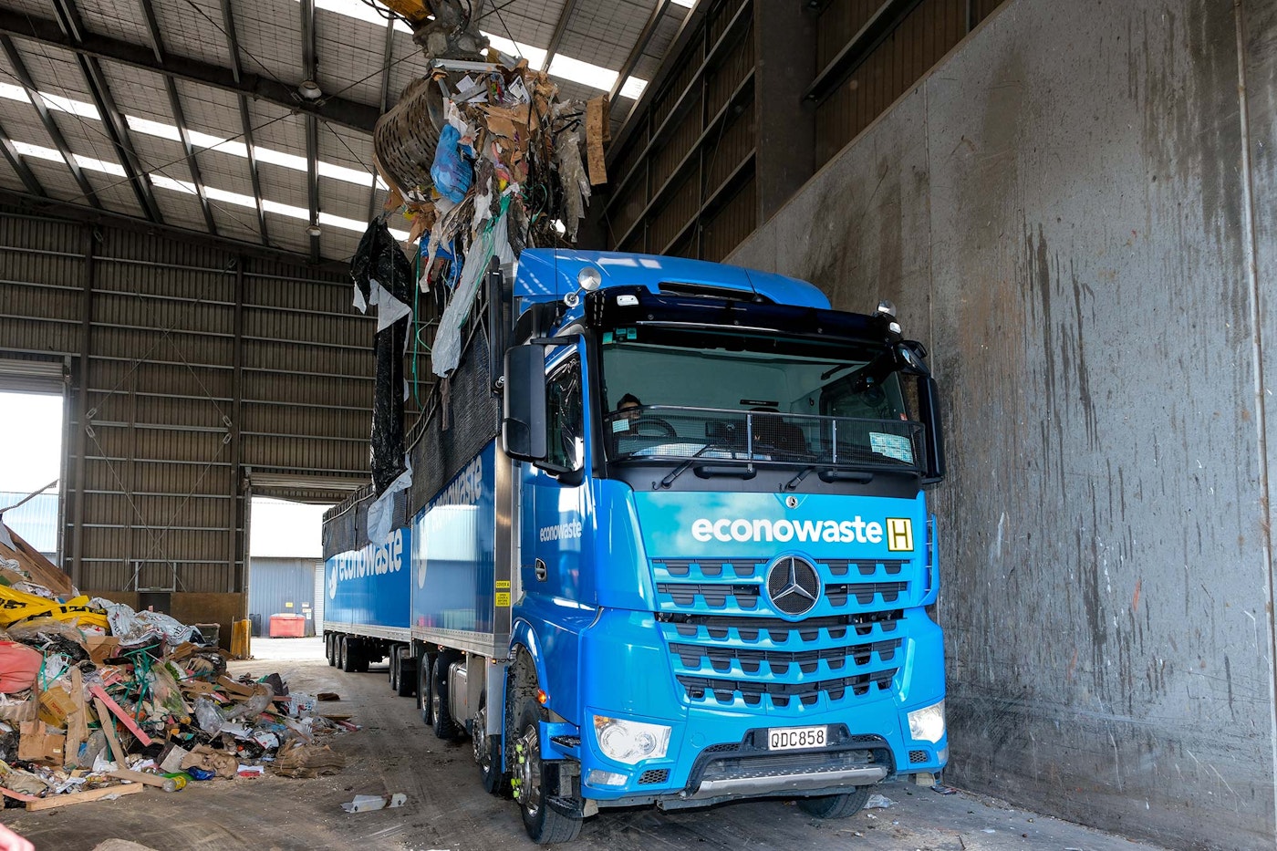 Northland Waste Mercedes-Benz Arocs from Keith Andrews.