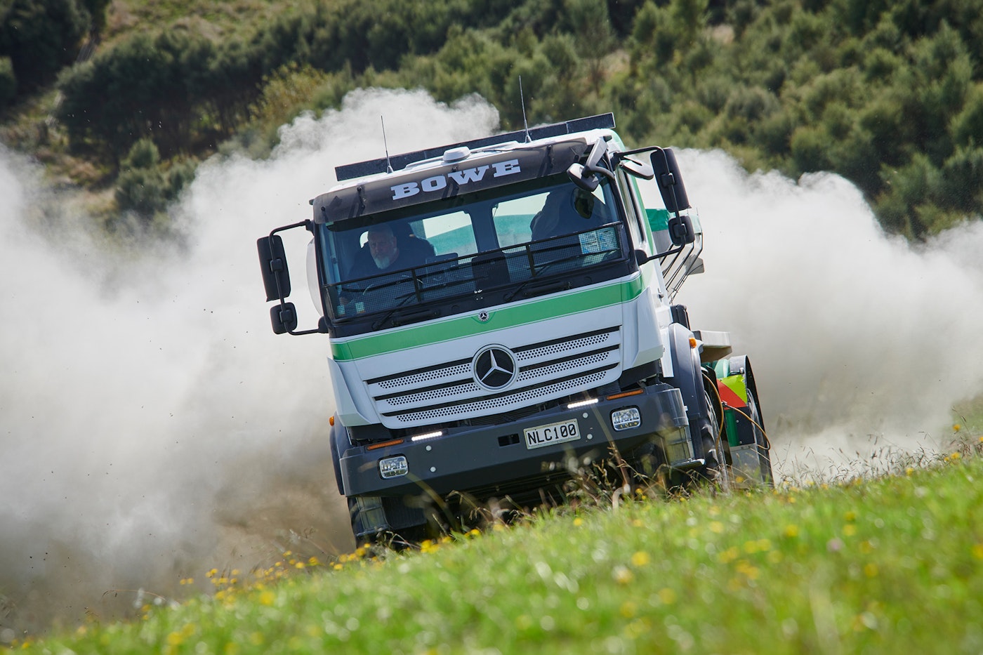 Bowe Spreading's Mercedez-Benz Atego 4x4 Spreader from Keith Andrews.