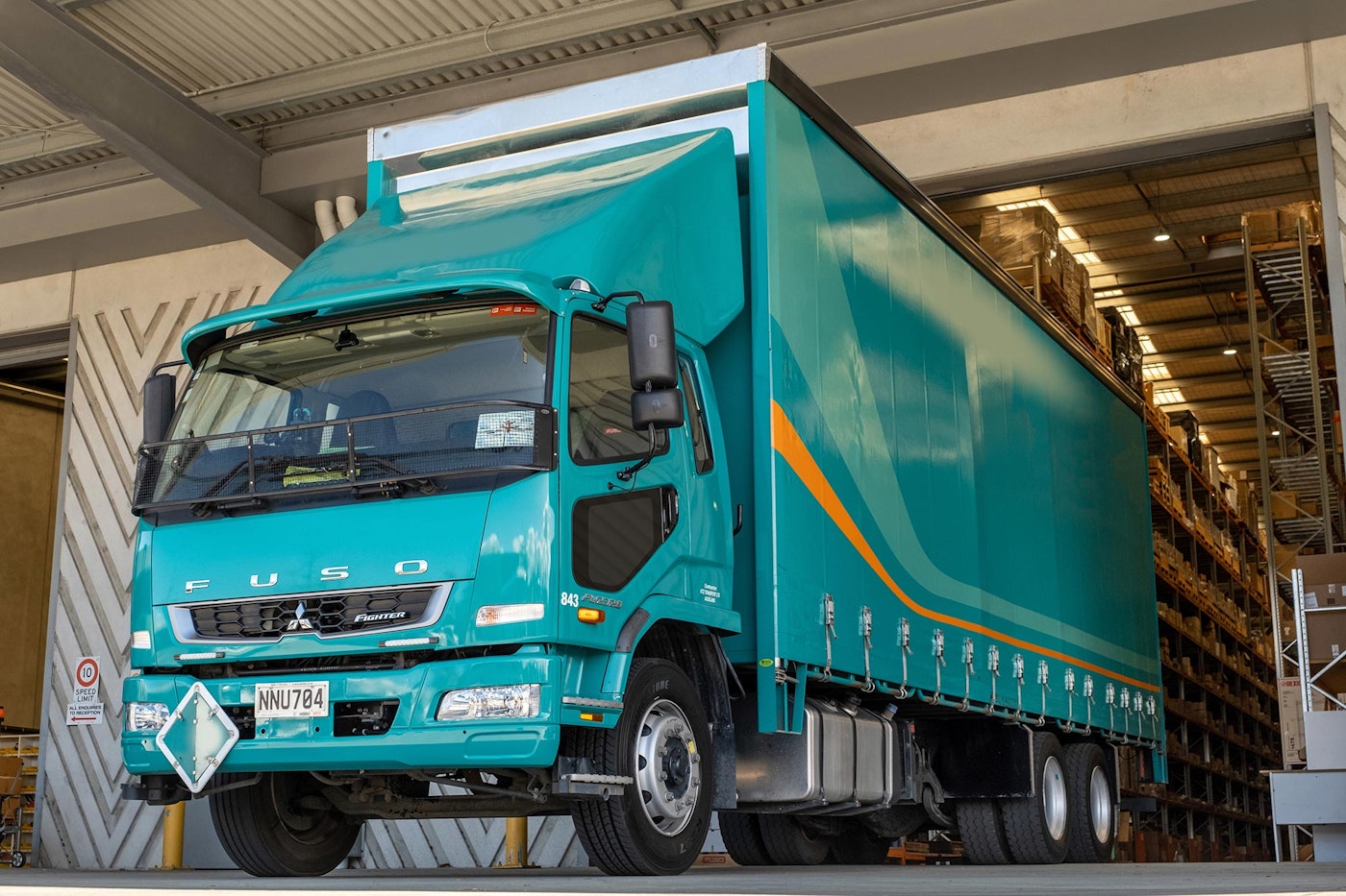 KTZ Transport's FUSO Fighter 6x2 from Keith Andrews.