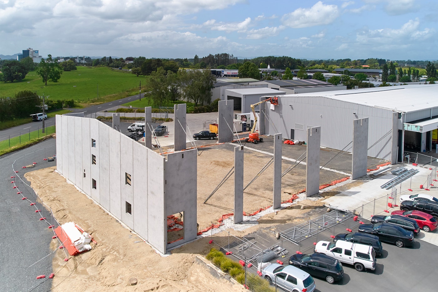 Keith Andrews Hamilton expansion construction in-progress.