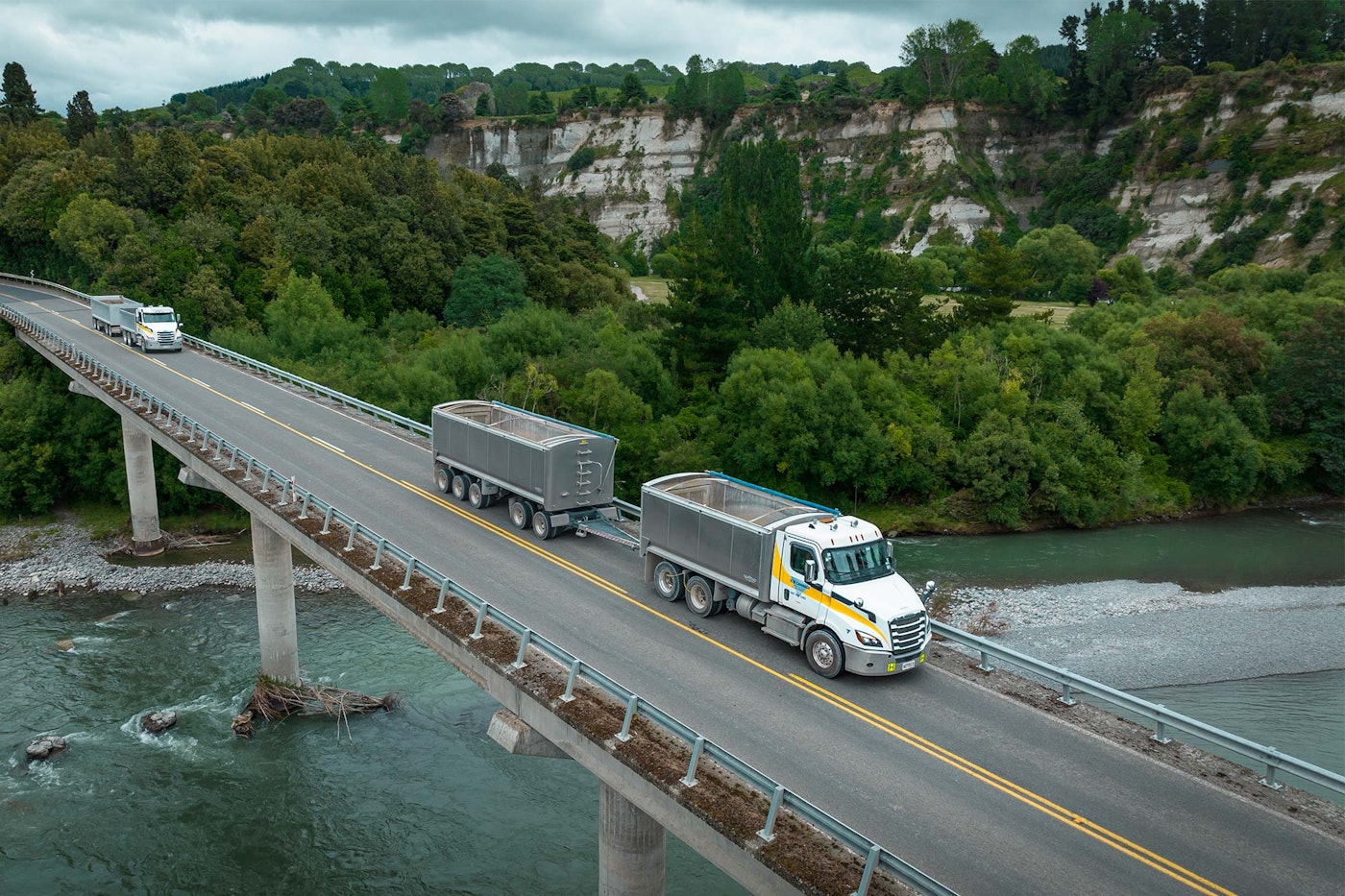 Hamish Cavanagh Freightliner Cascadias
