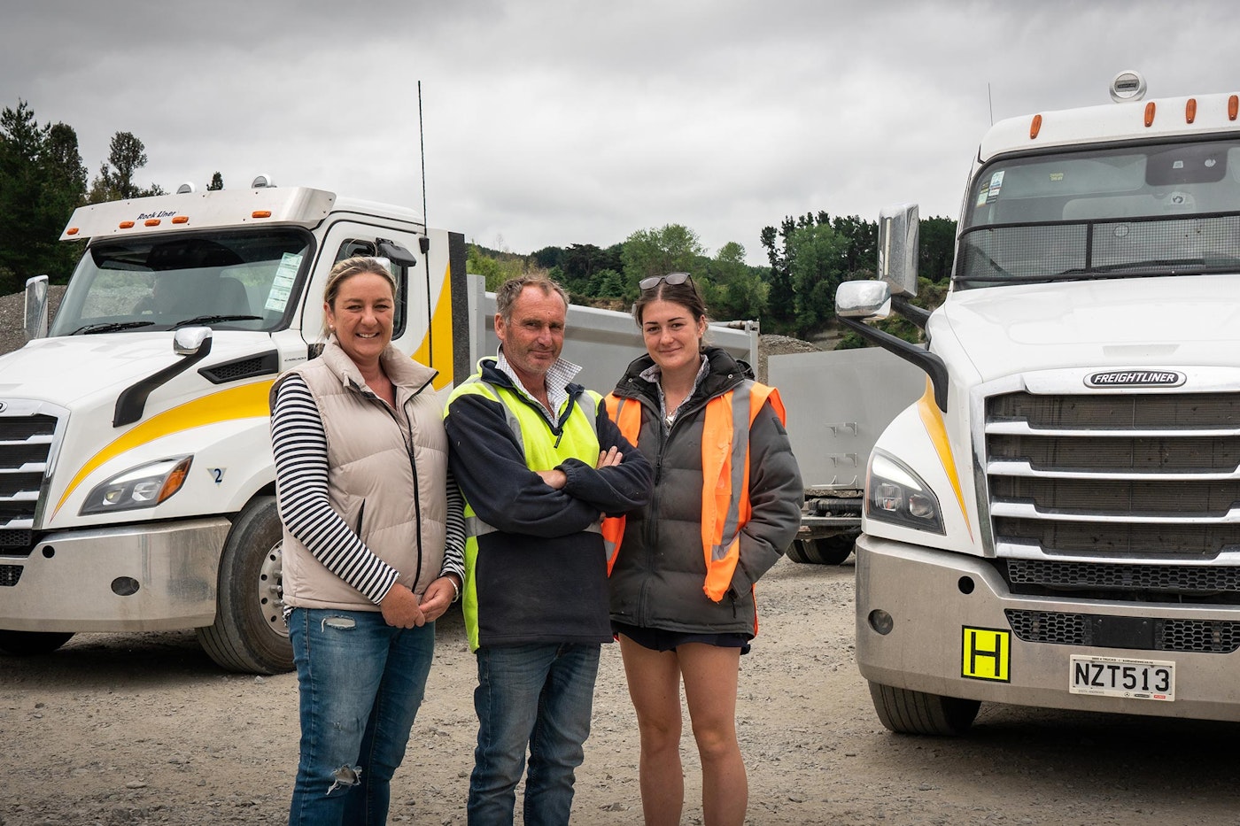 Hamish Cavanagh Freightliner Cascadias