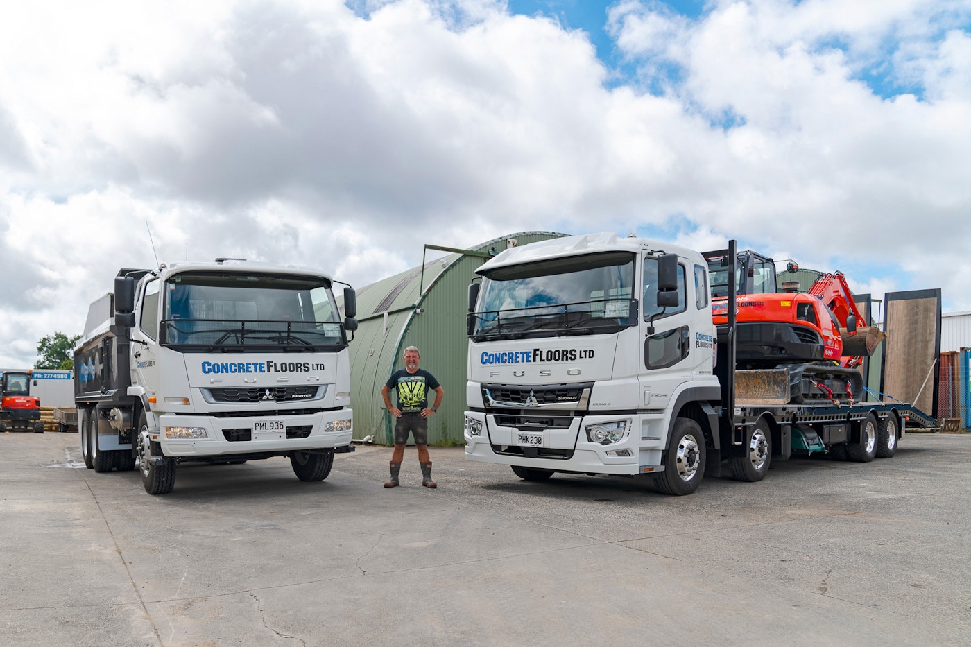 Duncan McLay and Mike Forde FUSO