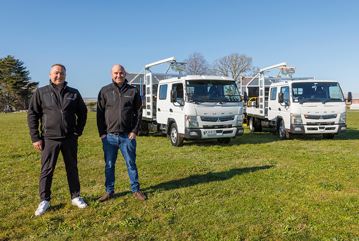 Tru Group's FUSO Canter trucks from Keith Andrews.