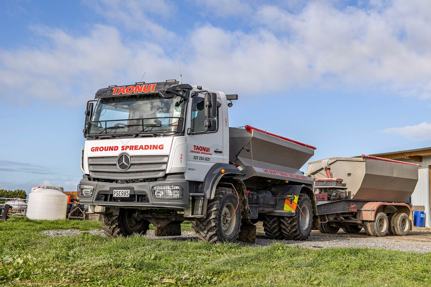 Taonui Groundspreading Mercedez-Benz Atego