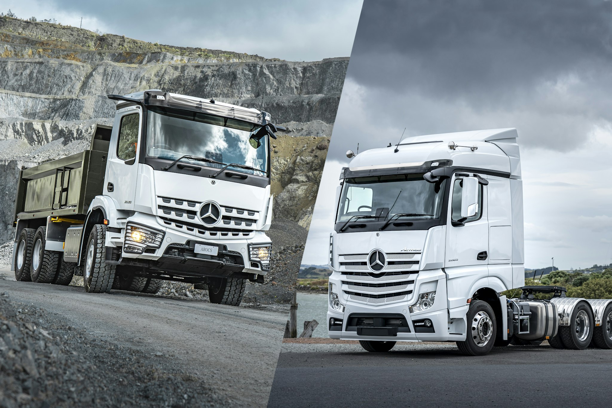 Mercedes-Benz Actros and Arocs from Keith Andrews.