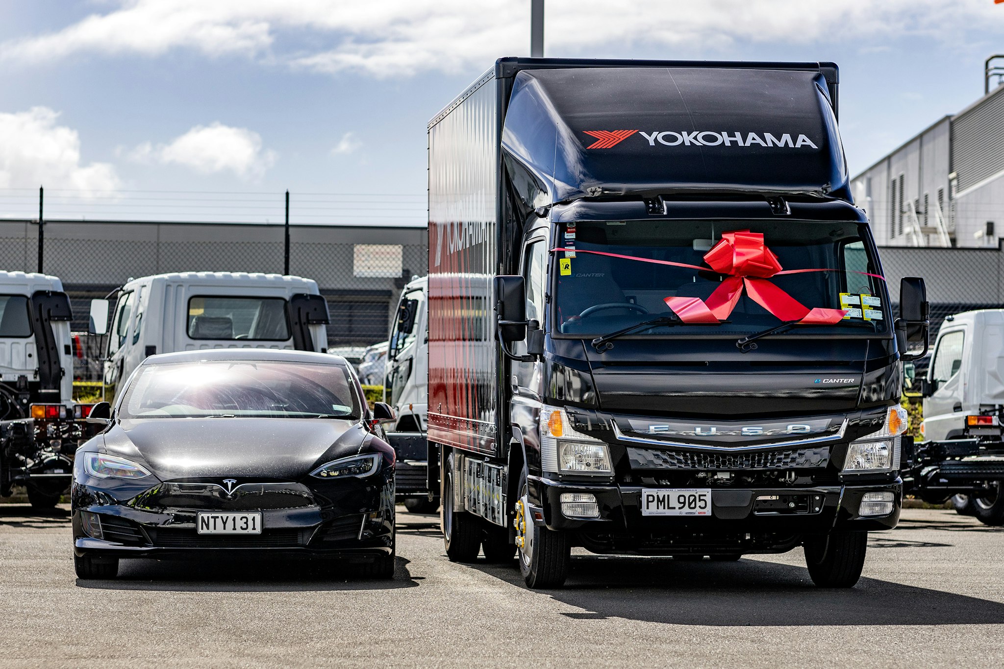 Radial Imports' NZ FUSO eCanter from Keith Andrews.