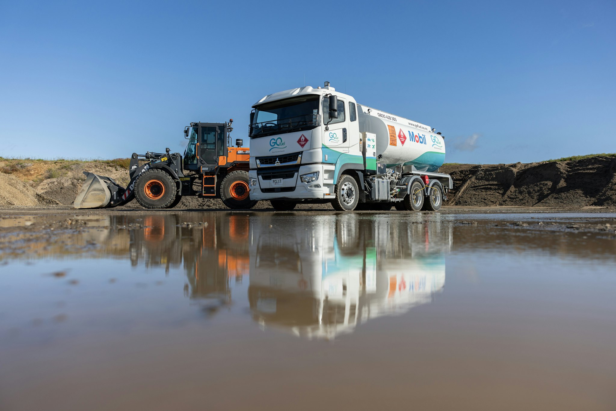 GOfuel's FUSO Shogun fuel tanker from Keith Andrews.