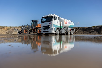 GOfuel's FUSO Shogun fuel tanker from Keith Andrews.