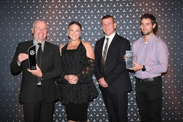 Keith Andrews Mercedez-Benz Retail Awards.