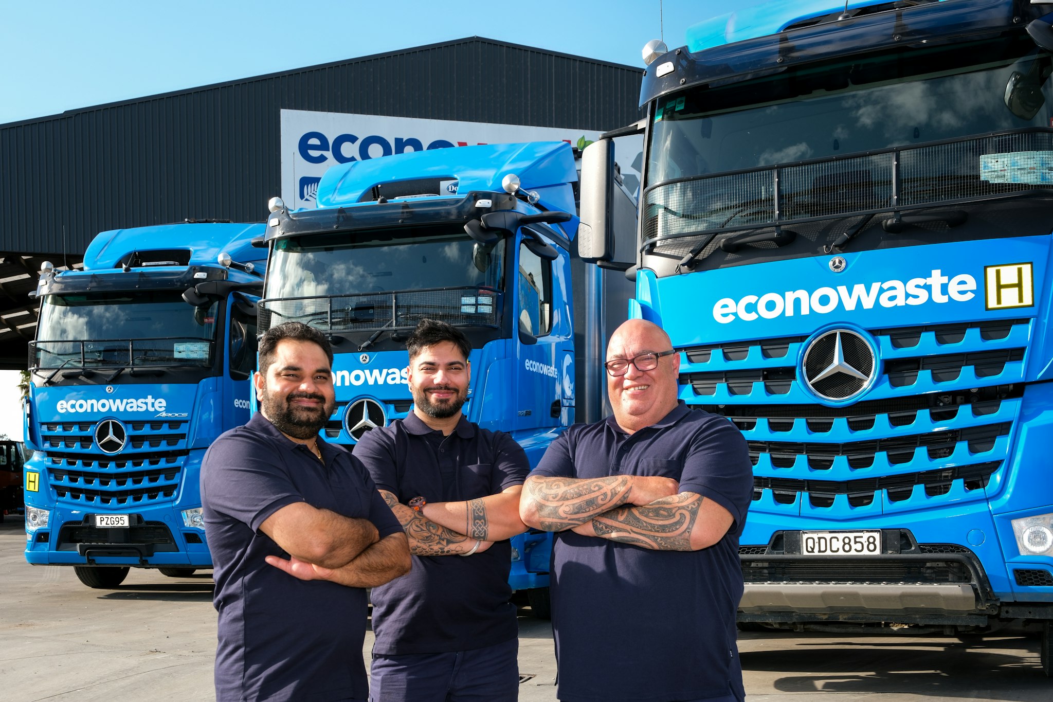 Northland Waste Mercedes-Benz Arocs waste trucks from Keith Andrews.