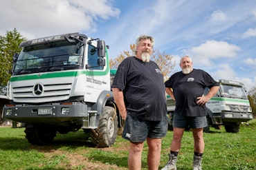 Bowe Spreading's Mercedez-Benz Atego 4x4 Spreader from Keith Andrews.
